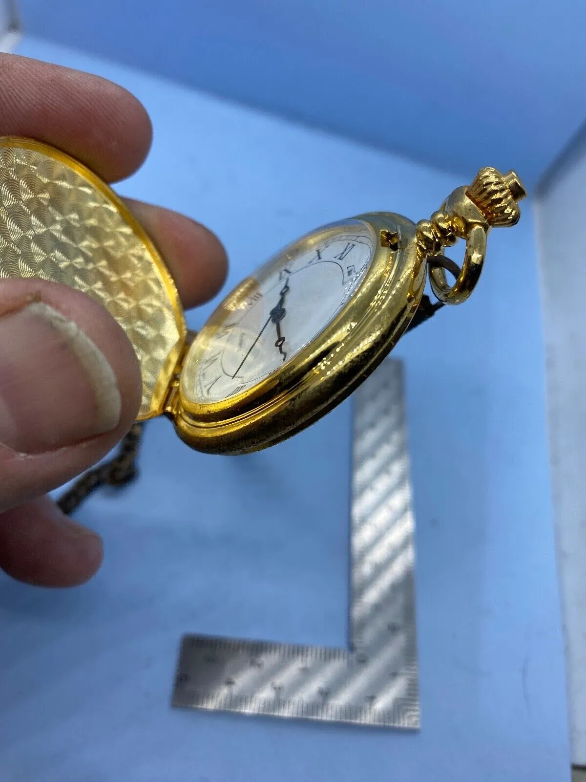 British Army Royal Regiment of Fusiliers Engraved Pocket Watch