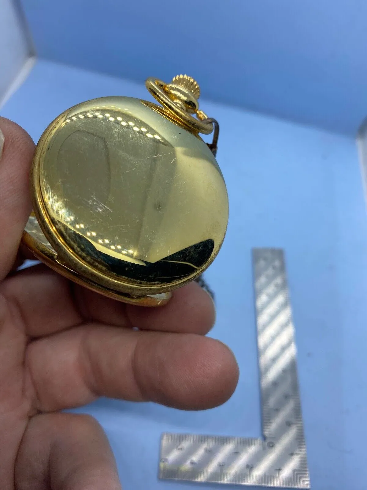 British Army Royal Regiment of Fusiliers Engraved Pocket Watch