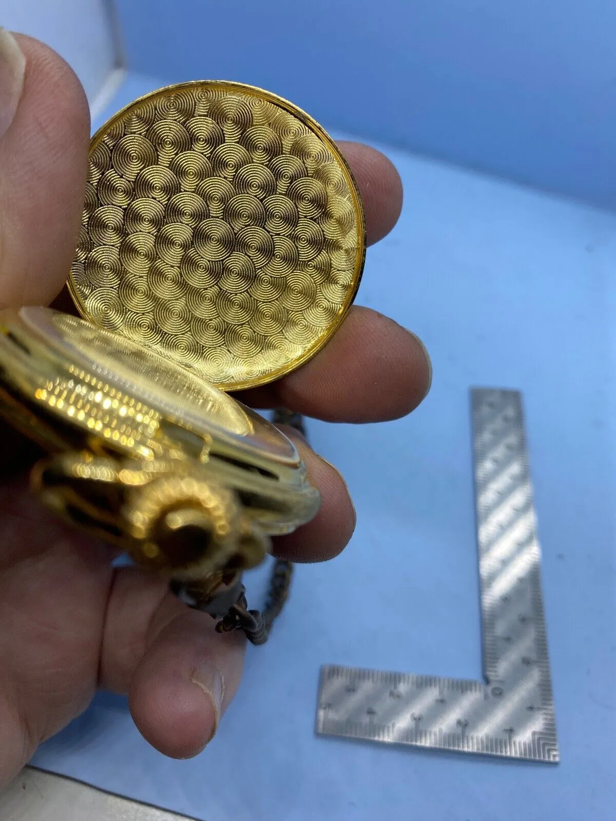 British Army Royal Regiment of Fusiliers Engraved Pocket Watch