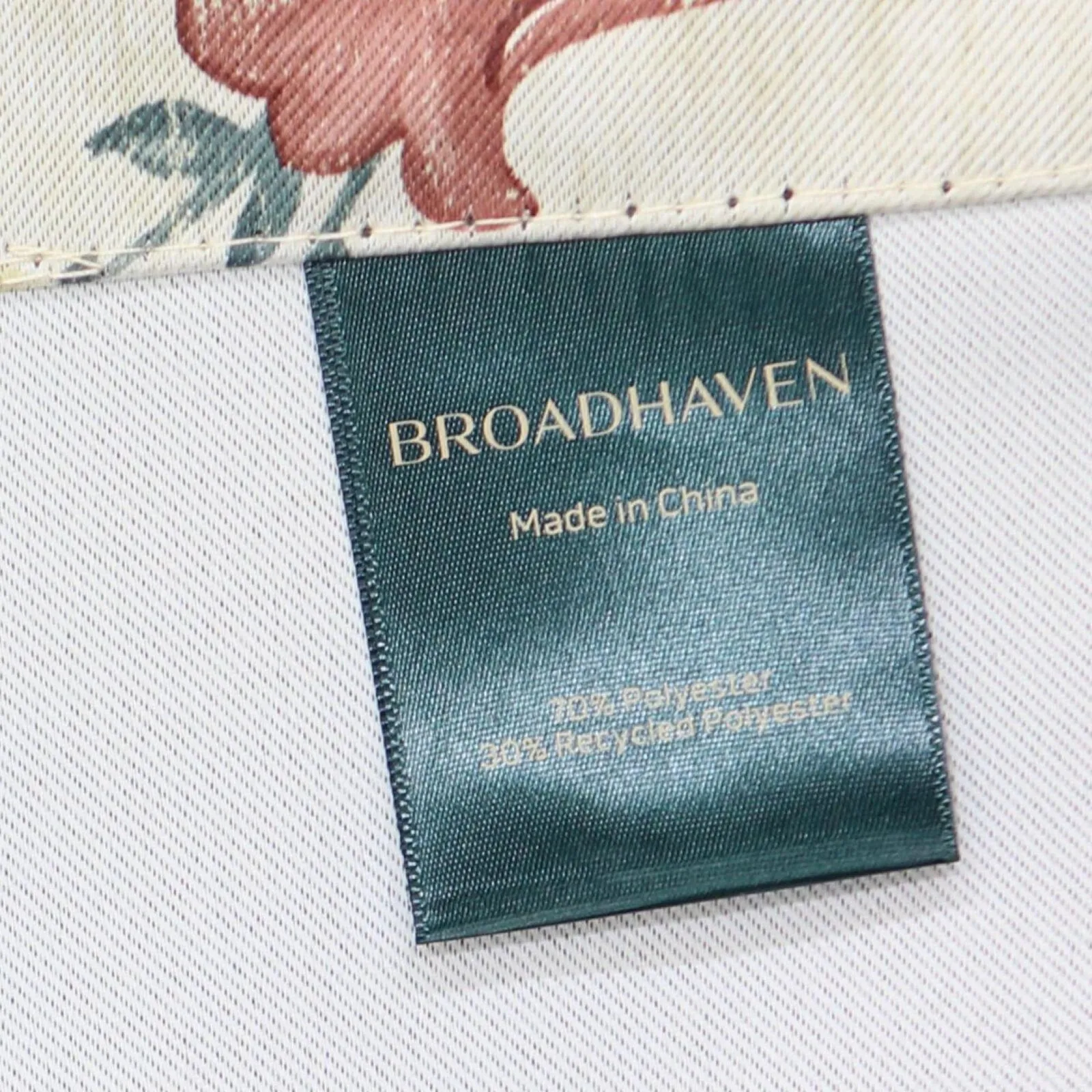 Broadhaven Blackout Grommet Top Single Curtain Panel Jacobean Green 40" x 63"