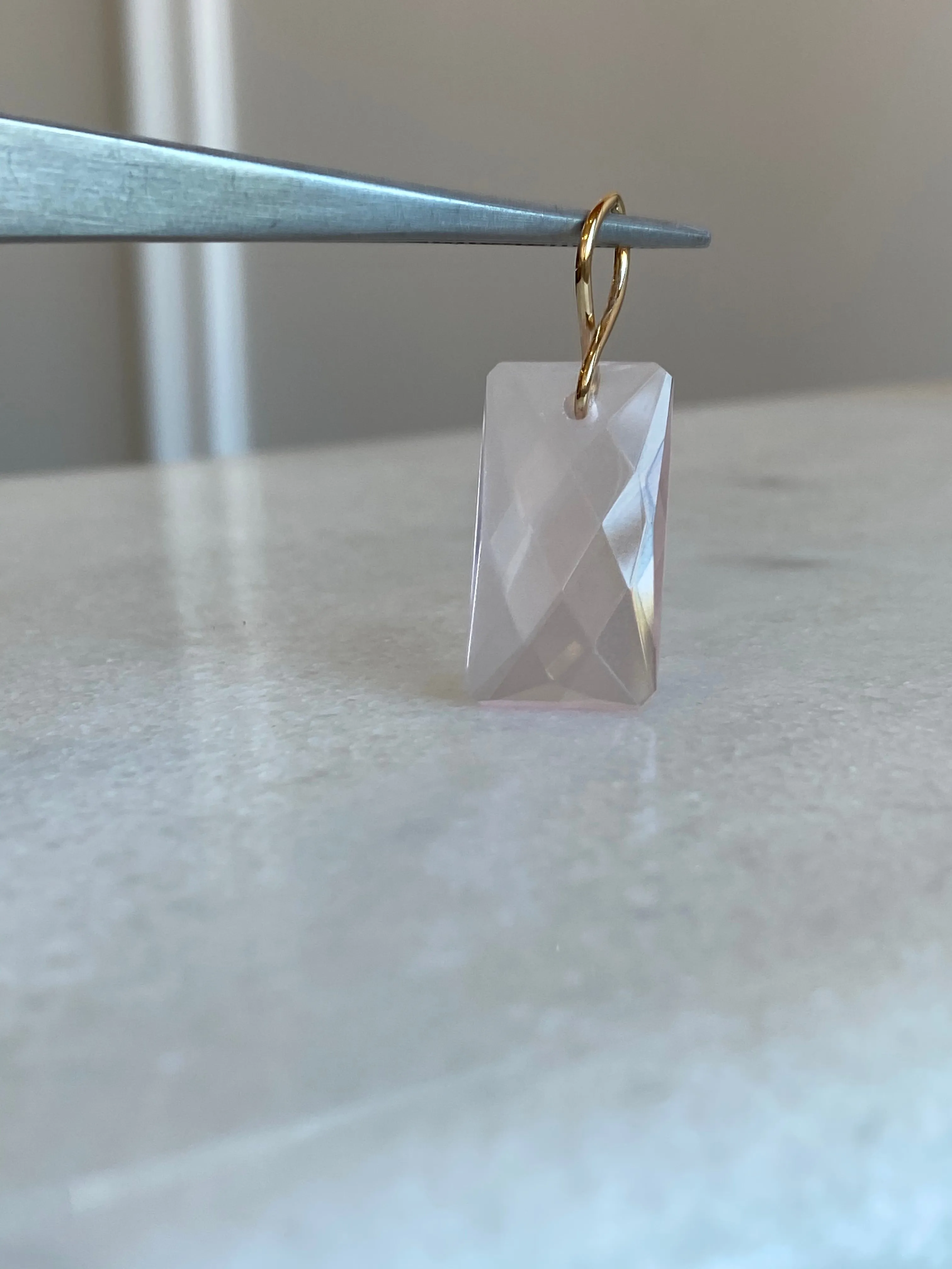 Broilette Rose Quartz Charm