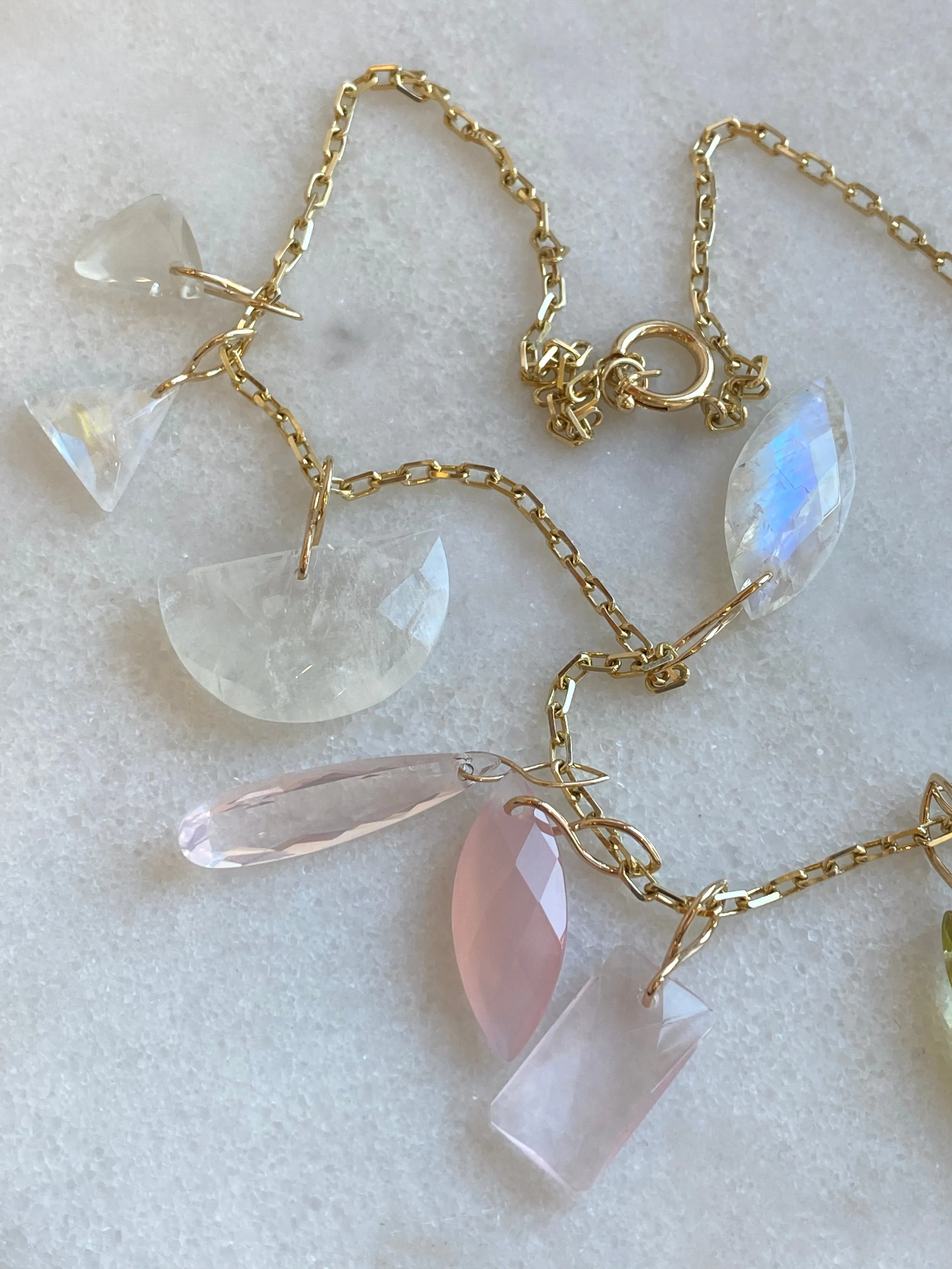 Broilette Rose Quartz Charm