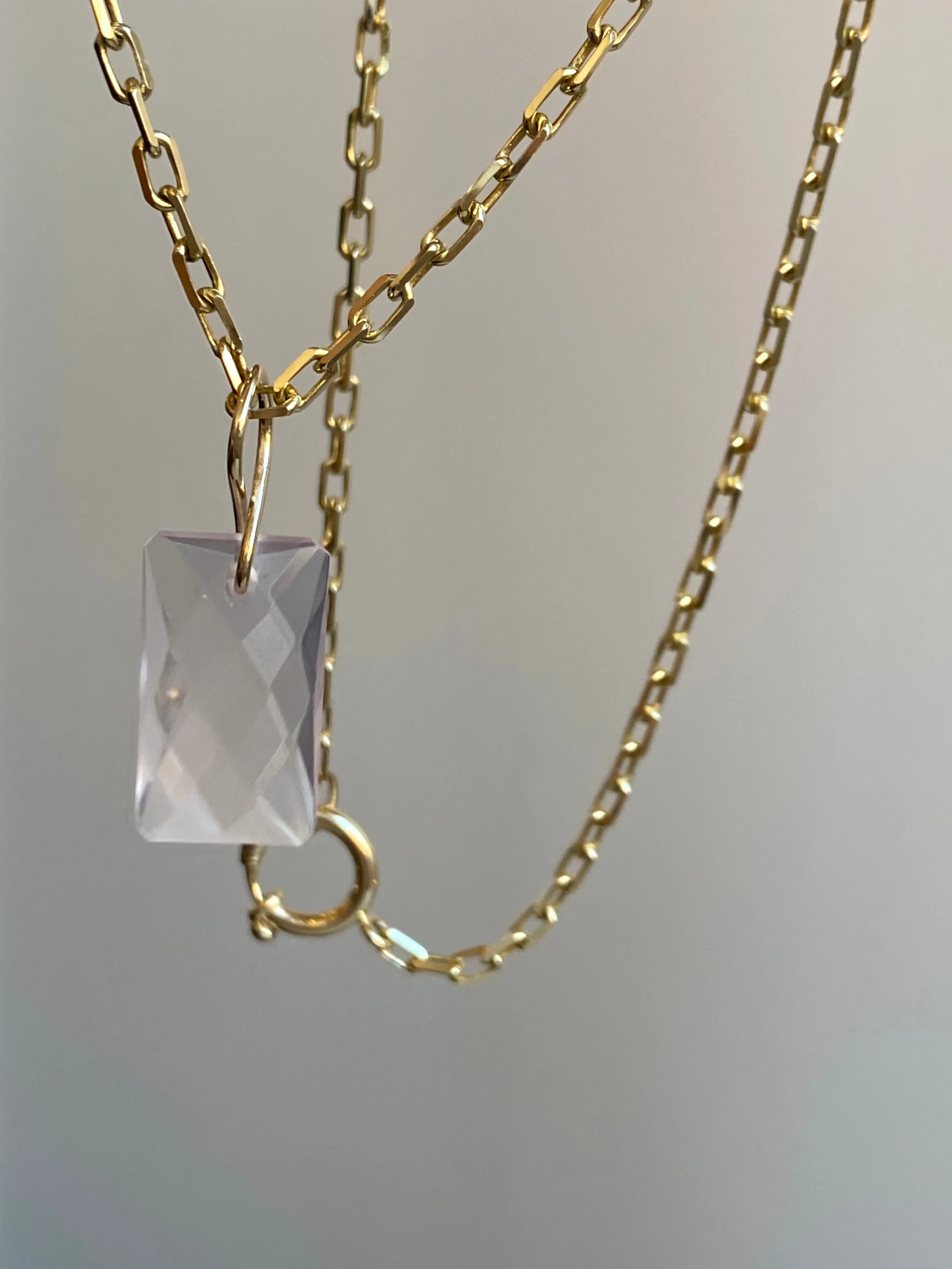 Broilette Rose Quartz Charm