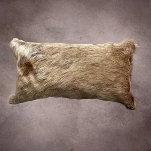 Brown Brindle Cowhide Pillow Cover---PL014