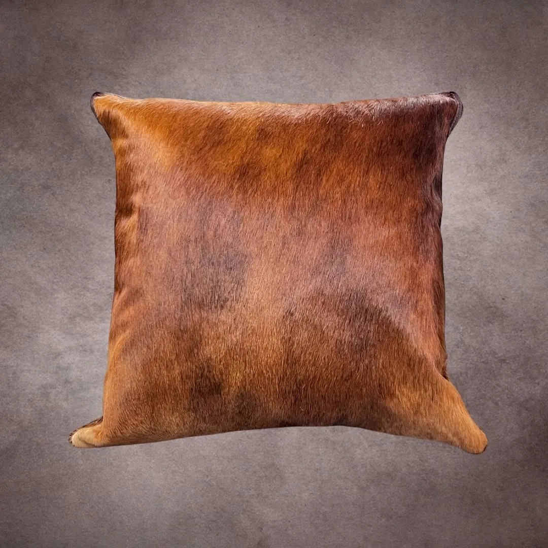 Brown Cowhide Pillow Cover---PL093