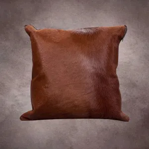 Brown Cowhide Pillow Cover---PL099