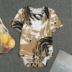 Brown Flavor Baby Bodysuits