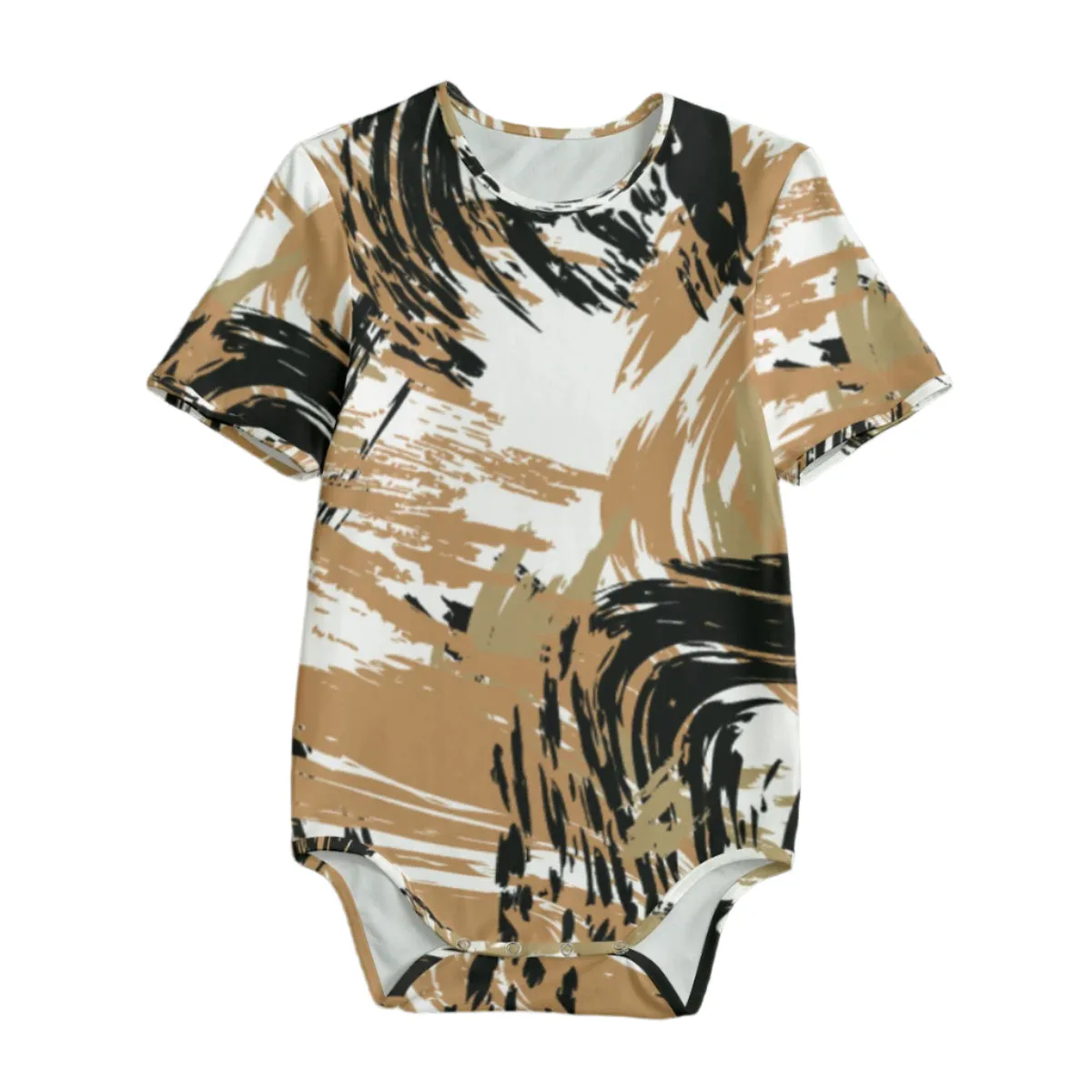 Brown Flavor Baby Bodysuits