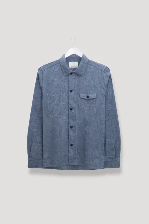 Brushed Draughtsman Overshirt