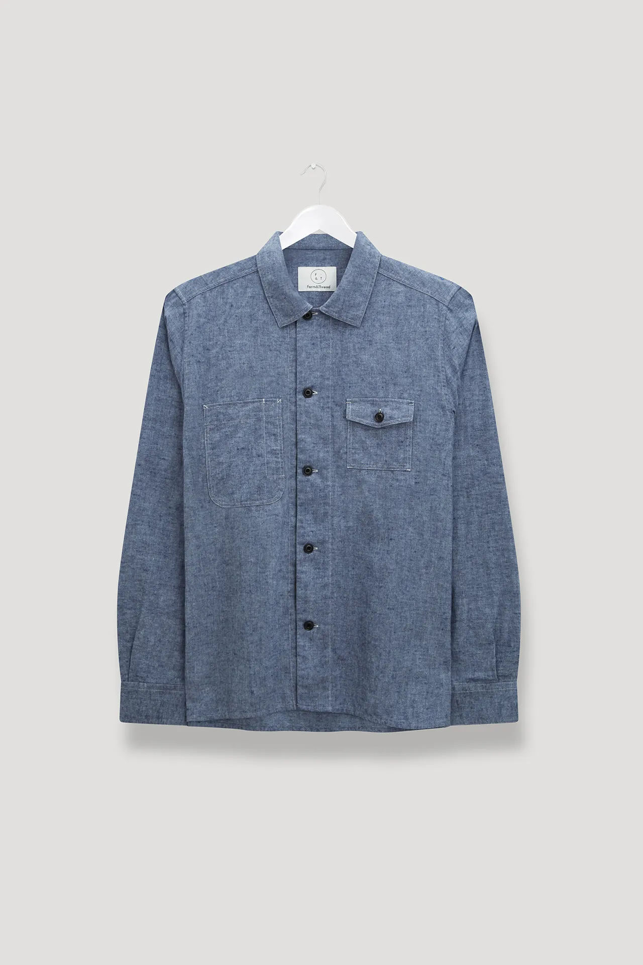 Brushed Draughtsman Overshirt