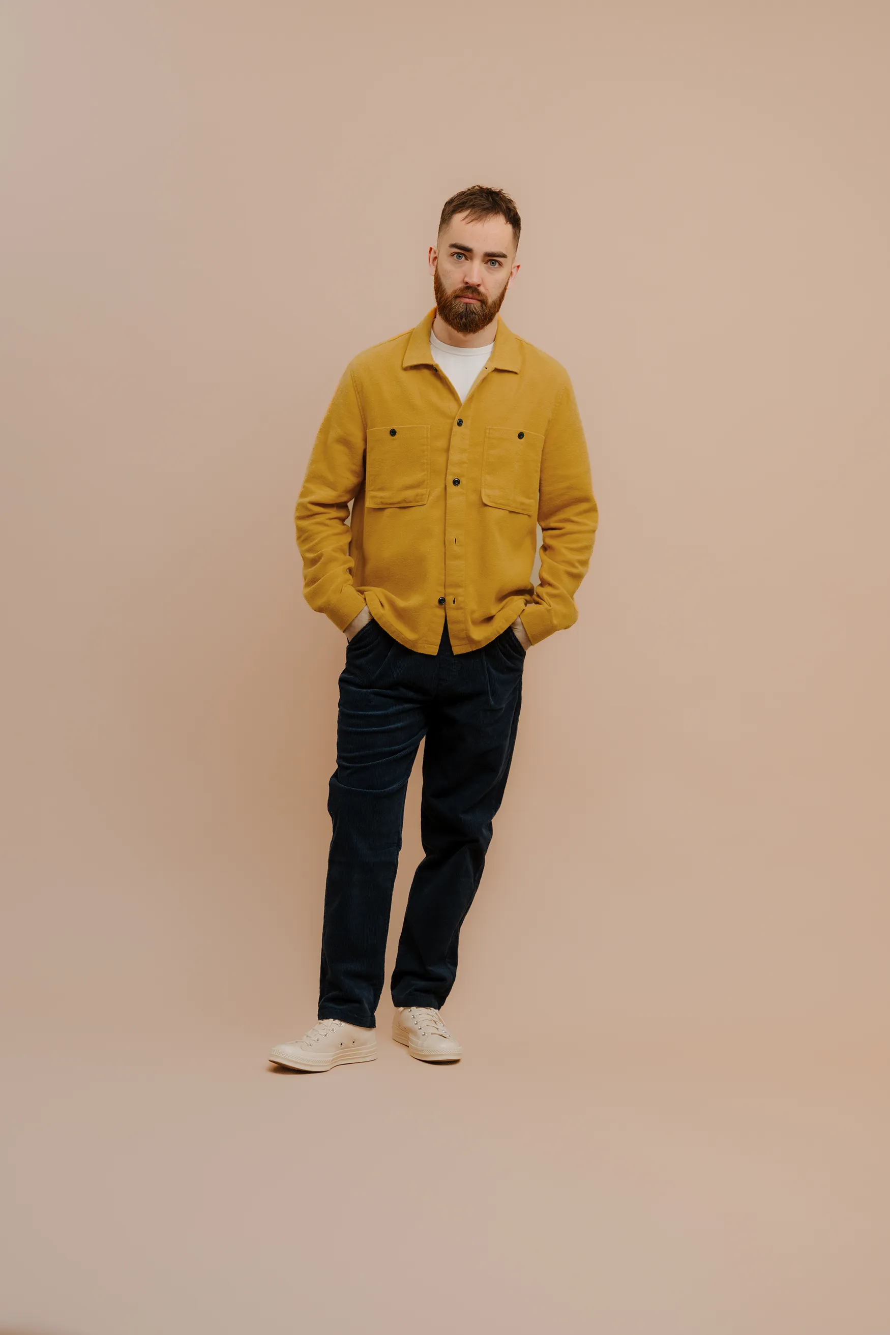 Brushed Form Overshirt
