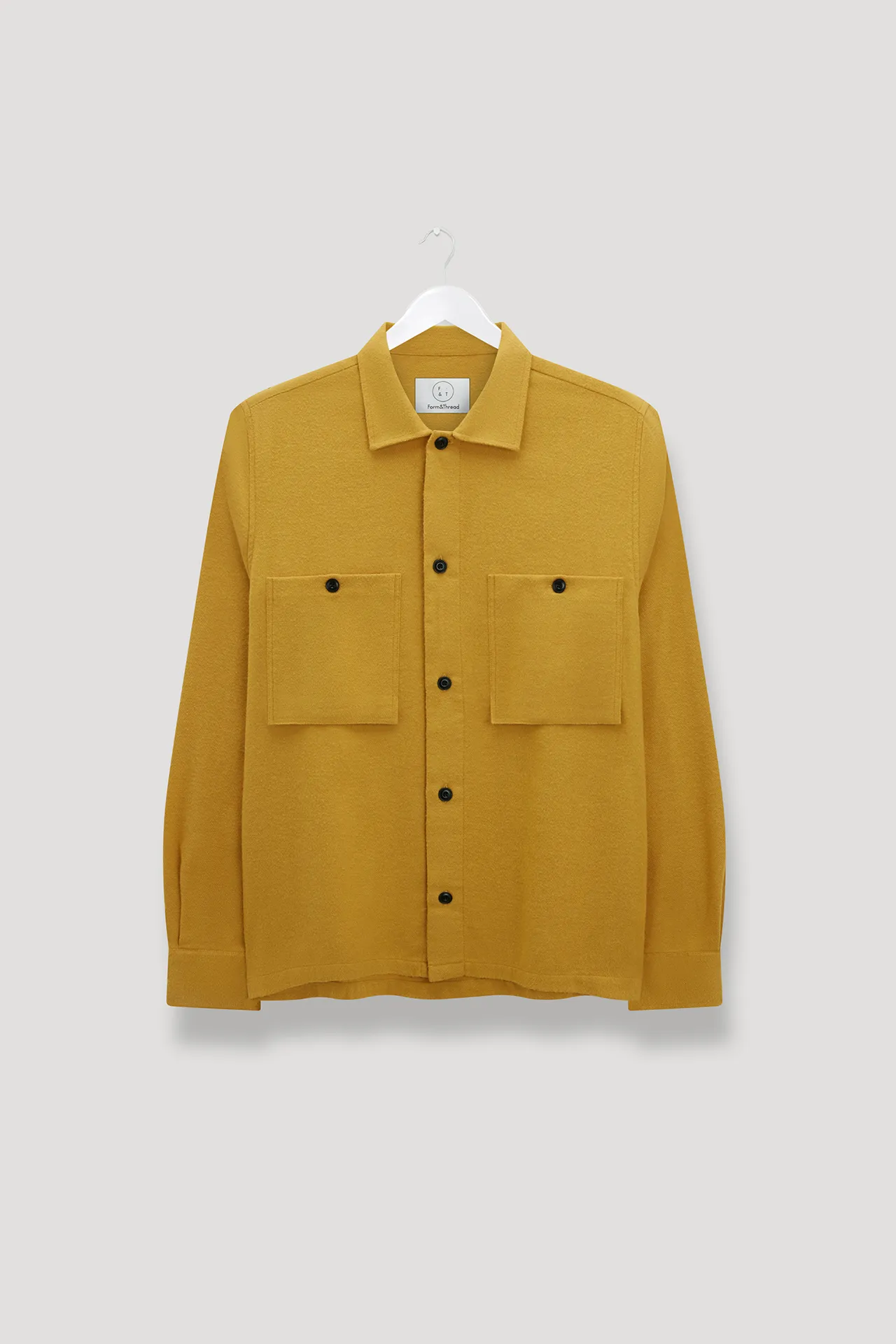 Brushed Form Overshirt