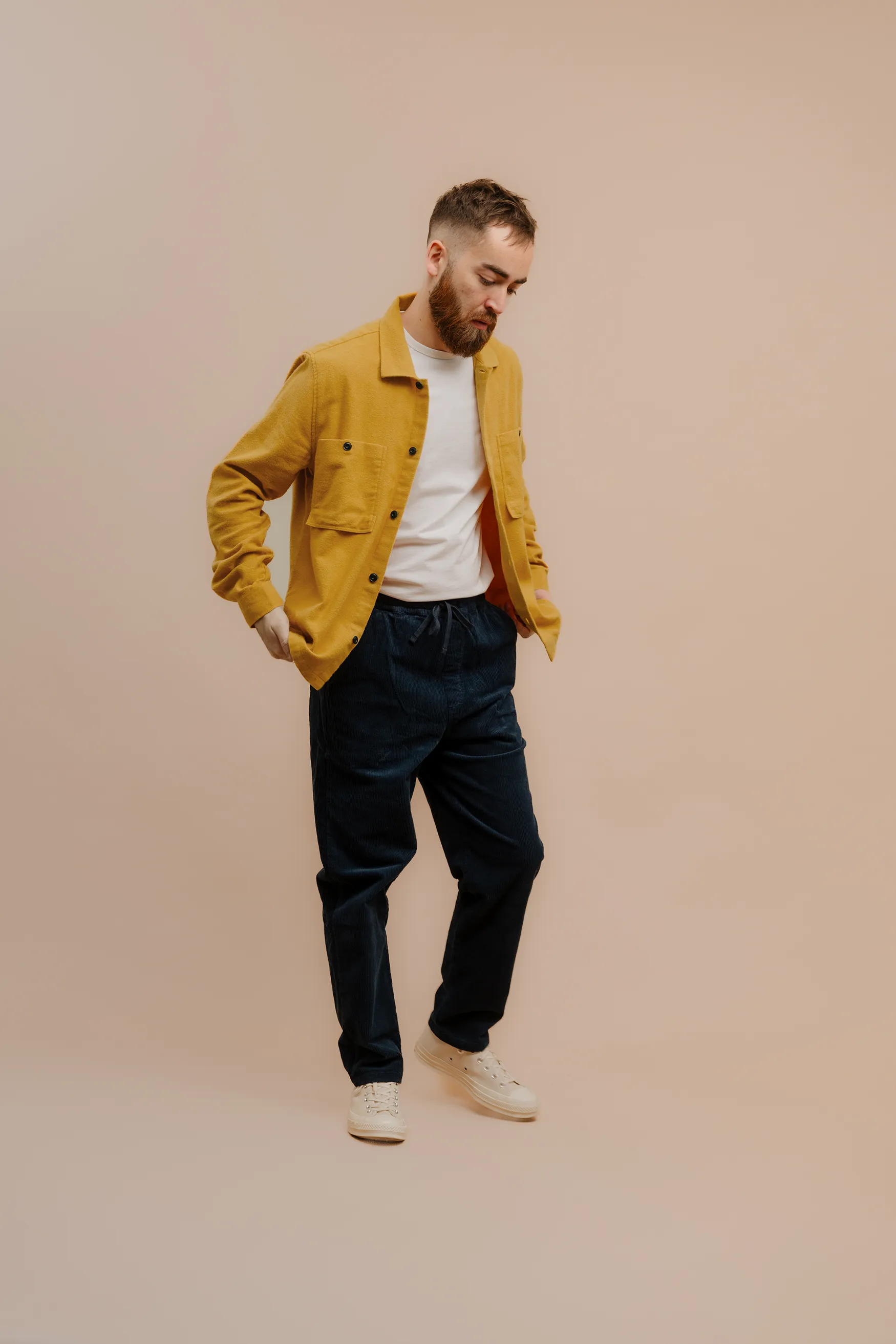 Brushed Form Overshirt