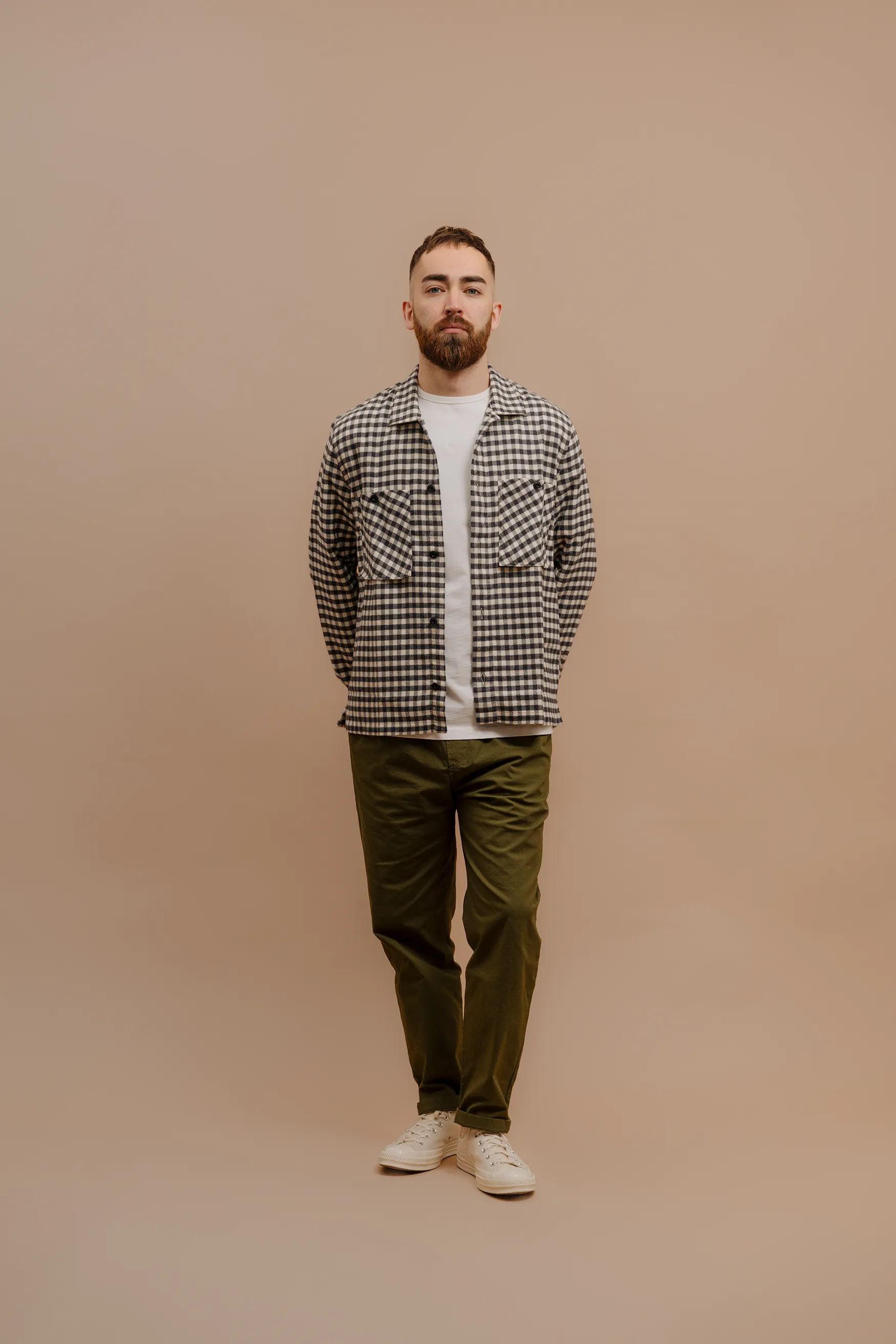 Brushed Form Overshirt