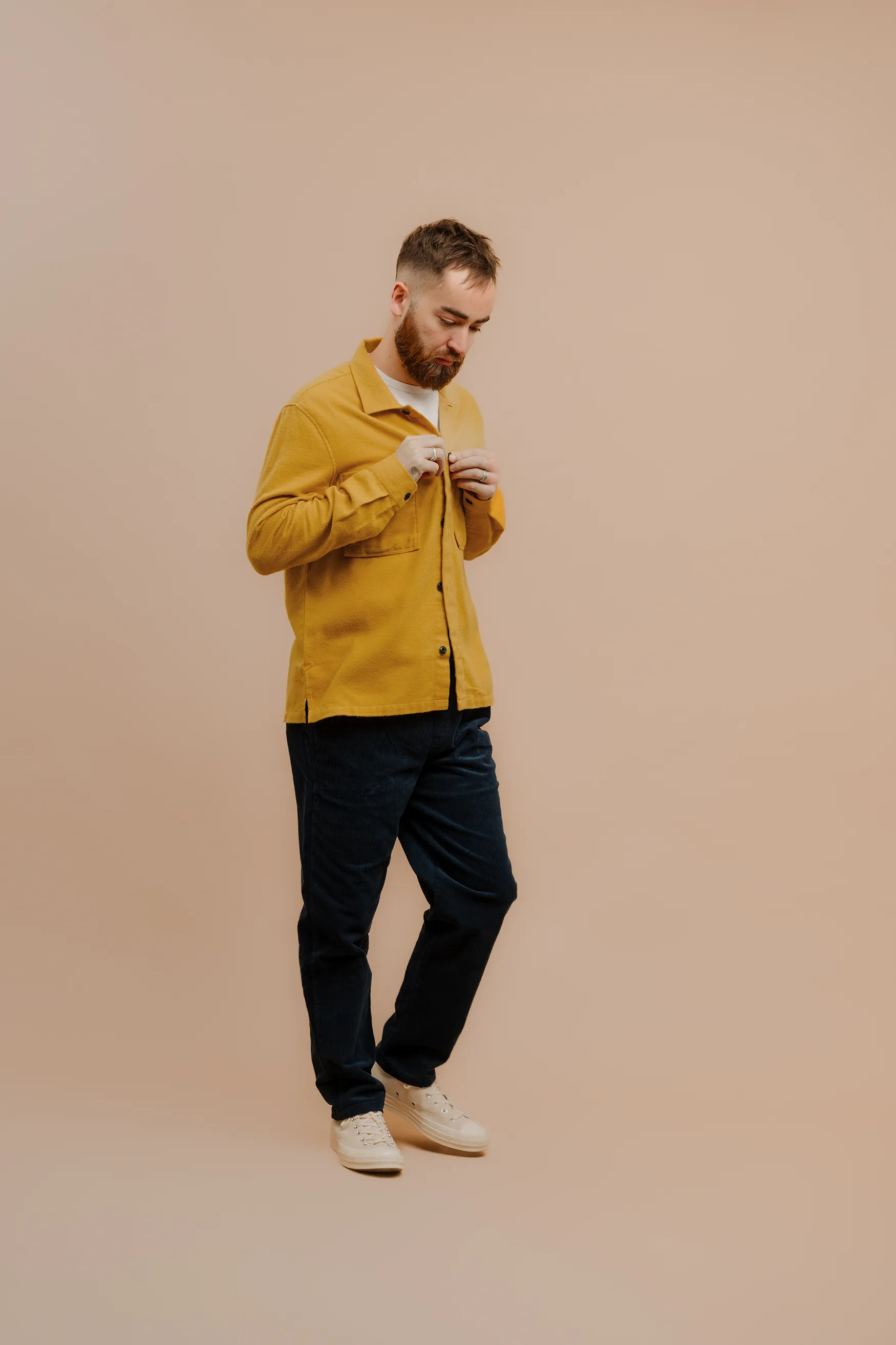 Brushed Form Overshirt