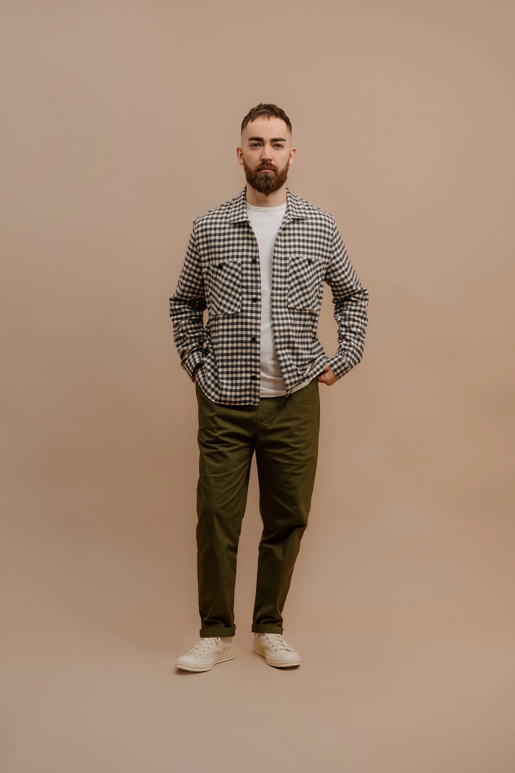 Brushed Form Overshirt