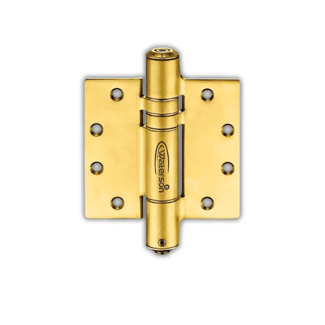 Brushed Gold Door Hinges | Hydraulic Hydric | Stainless Steel | 7ft | K51M-B3-US4 | 3 Pack