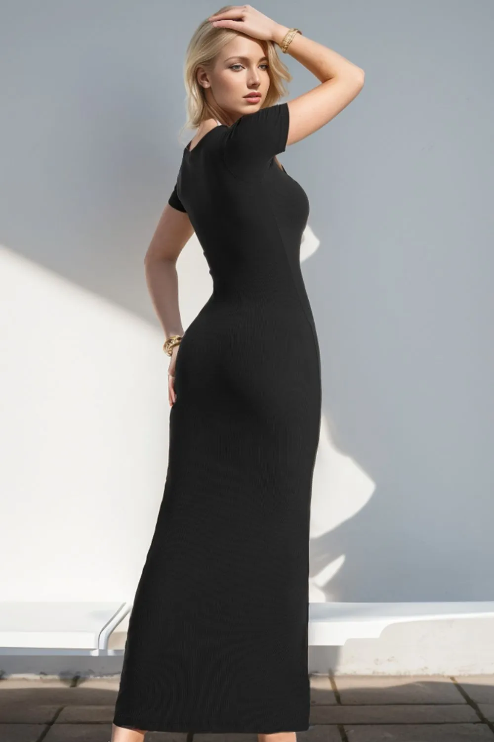 Built-In Shapewear Maxi Dress