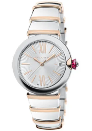 Bulgari - BVLGARI - 36mm - Stainless Steel and Pink Gold