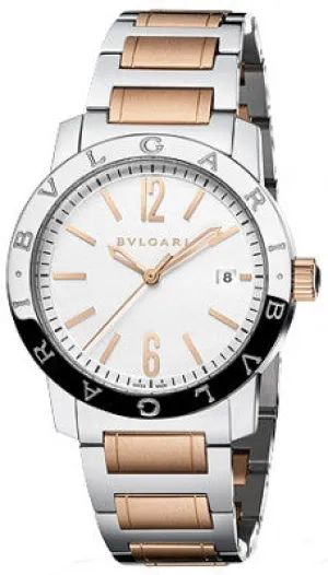 Bulgari - BVLGARI Automatic 39mm - Stainless Steel and Rose Gold