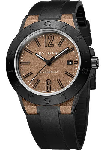 Bulgari - Diagono 41mm - Magnesium Chronograph - Black Ceramic