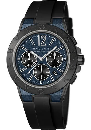 Bulgari - Diagono 42mm - Magnesium Chronograph - Black Ceramic