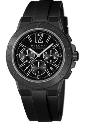 Bulgari - Diagono 42mm - Magnesium Chronograph - Black Ceramic