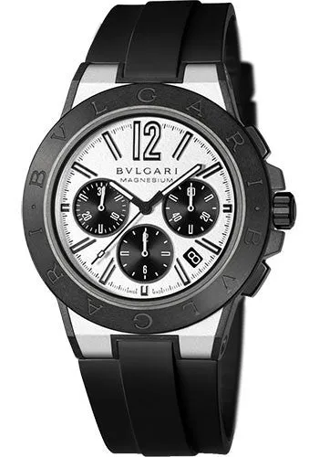 Bulgari - Diagono 42mm - Magnesium Chronograph - Black Ceramic