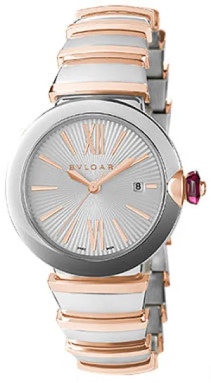 Bulgari - Lucea Automatic 33mm - Stainless Steel and Rose Gold