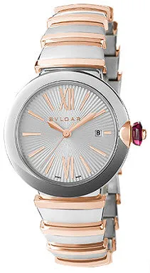 Bulgari - Lucea Automatic 33mm - Stainless Steel and Rose Gold