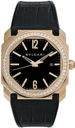 Bulgari - Octo Automatic 41mm - Rose Gold - Diamond Bezel