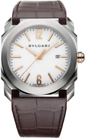 Bulgari - Octo Automatic 41mm - Stainless Steel and Rose Gold