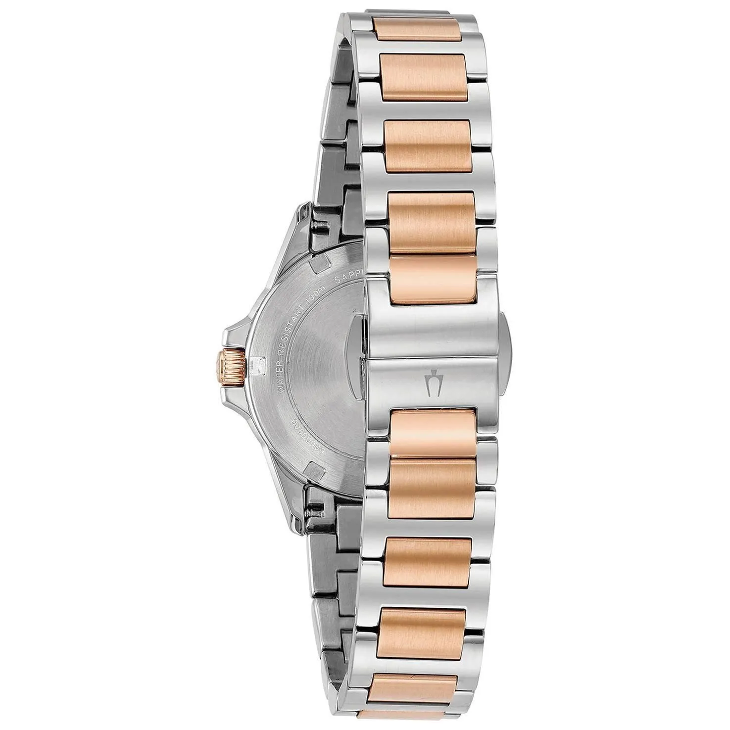 Bulova Ladies' Marine Star Diamond Two-Tone Stainless Steel Watch 98R234