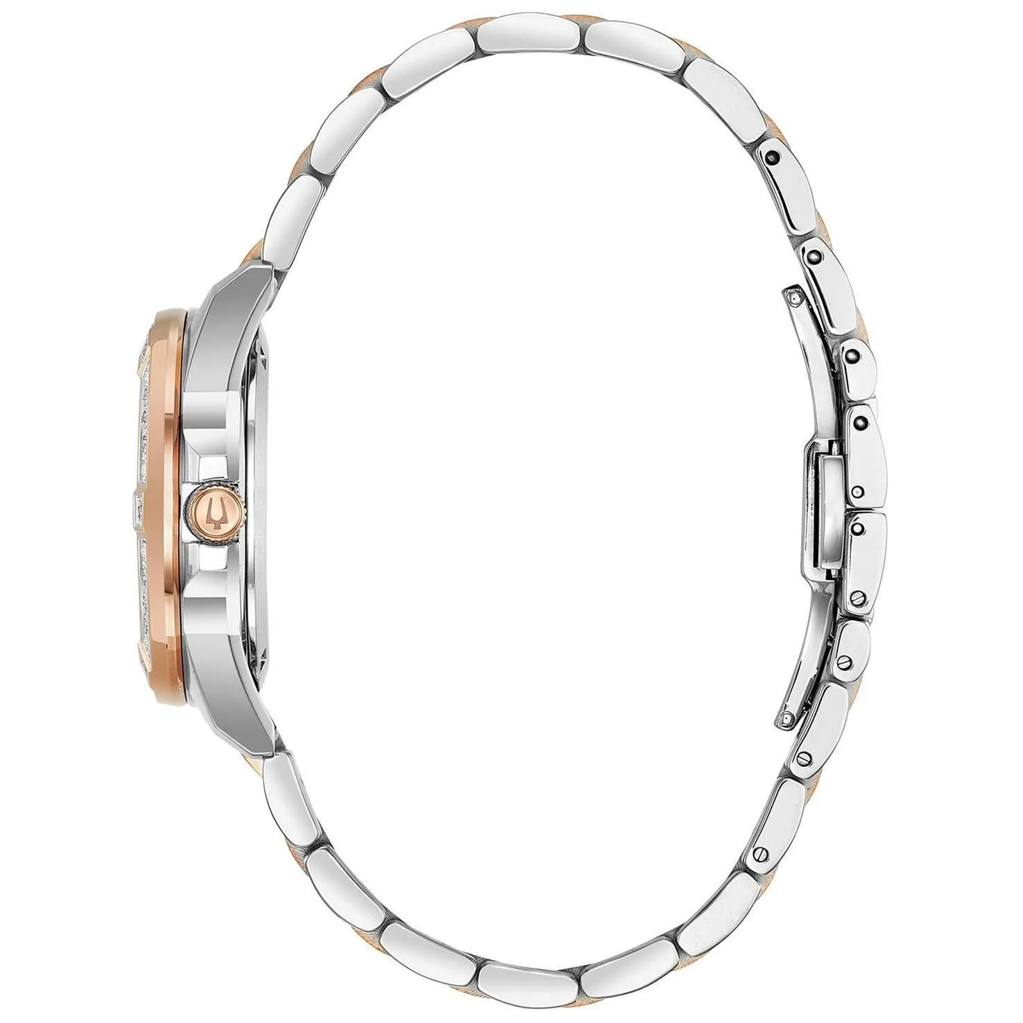 Bulova Ladies' Marine Star Diamond Two-Tone Stainless Steel Watch 98R234