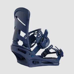 Burton Mission Re:Flex Snowboard Bindings Dress Blue