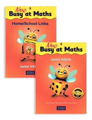 Busy at Maths - Junior Infants - Core Book & Links Book - Set - New Edition (2024)
