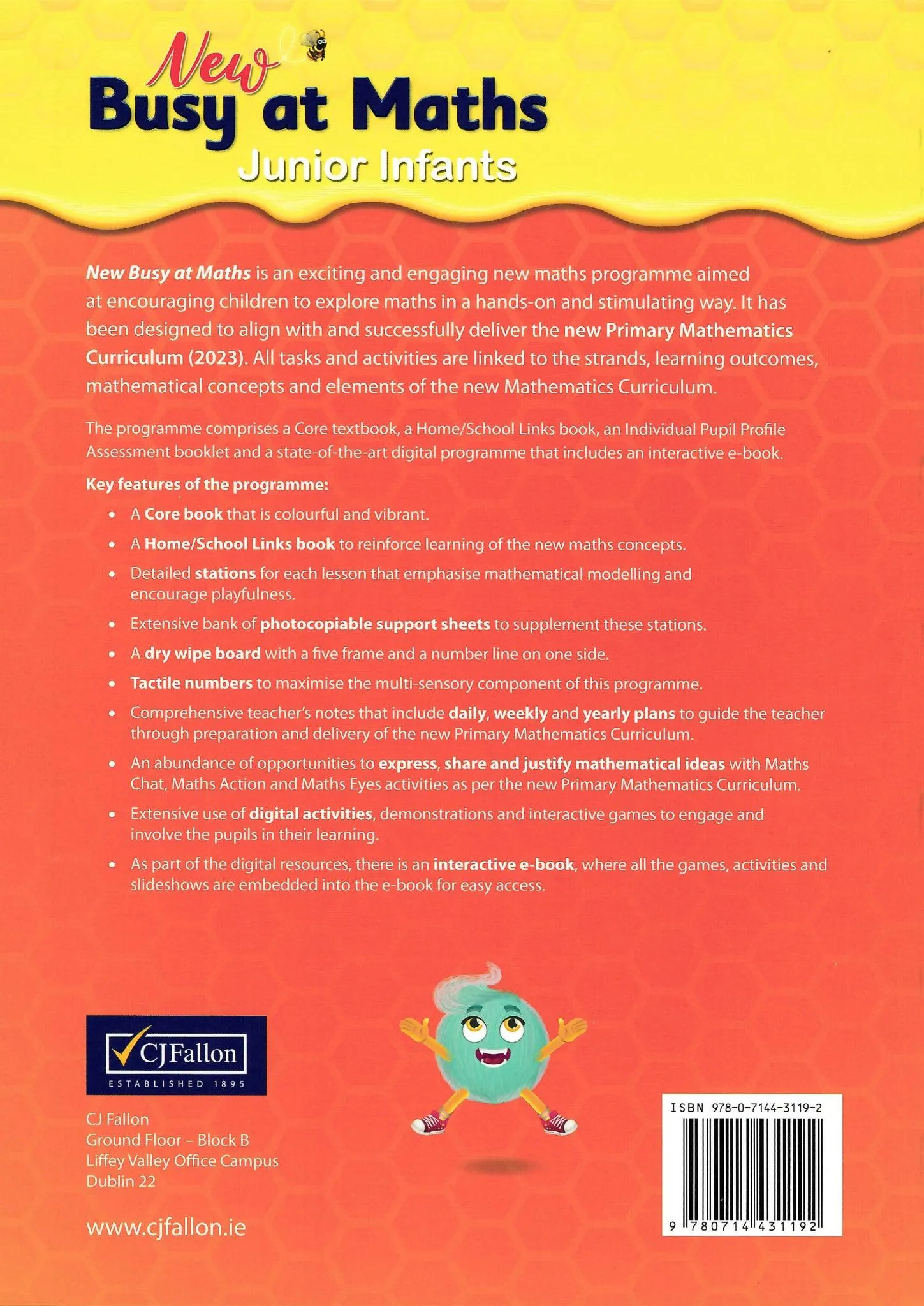 Busy at Maths - Junior Infants - Core Book & Links Book - Set - New Edition (2024)