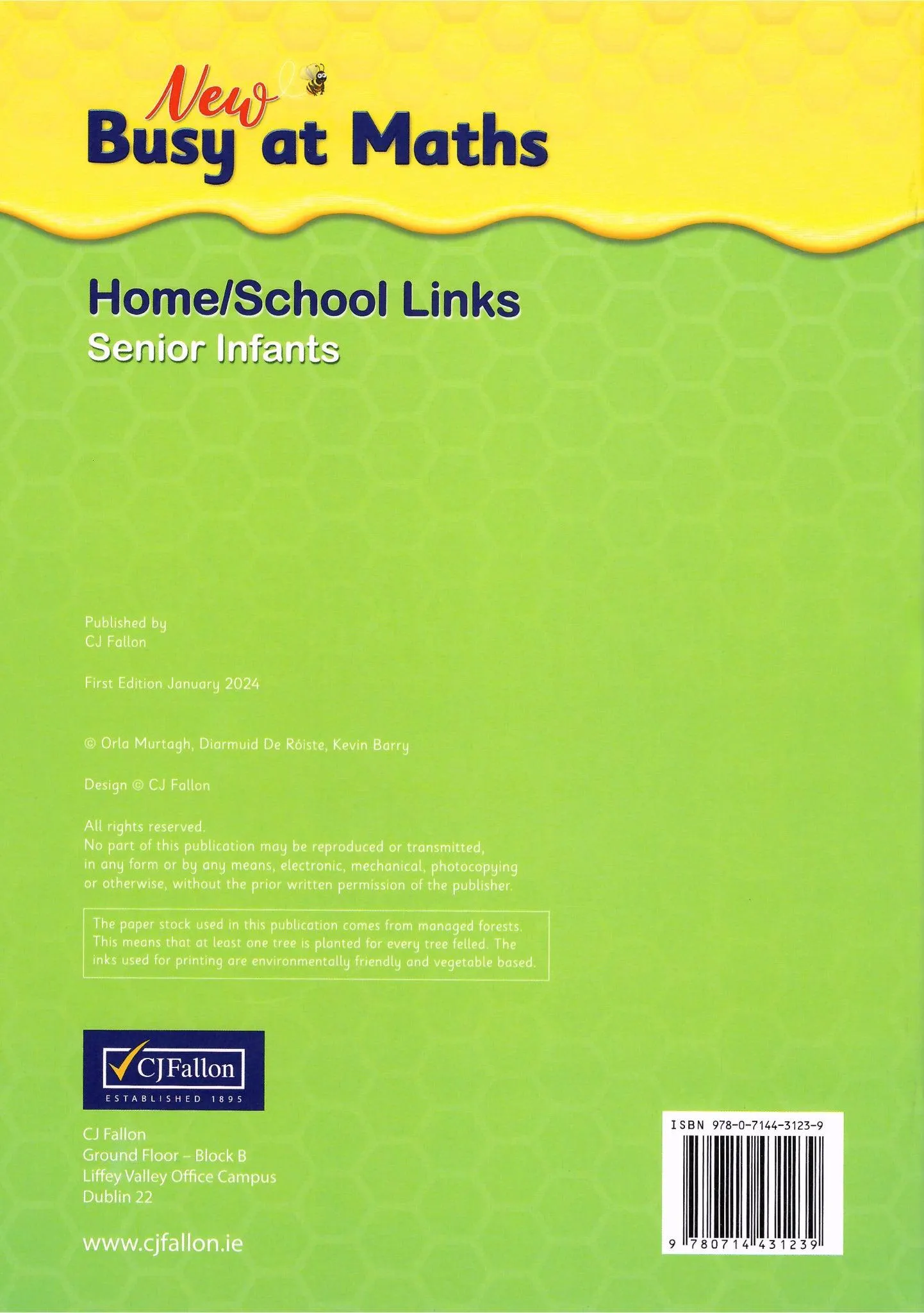 Busy at Maths - Senior Infants - Core Book & Links Book - Set - New Edition (2024)