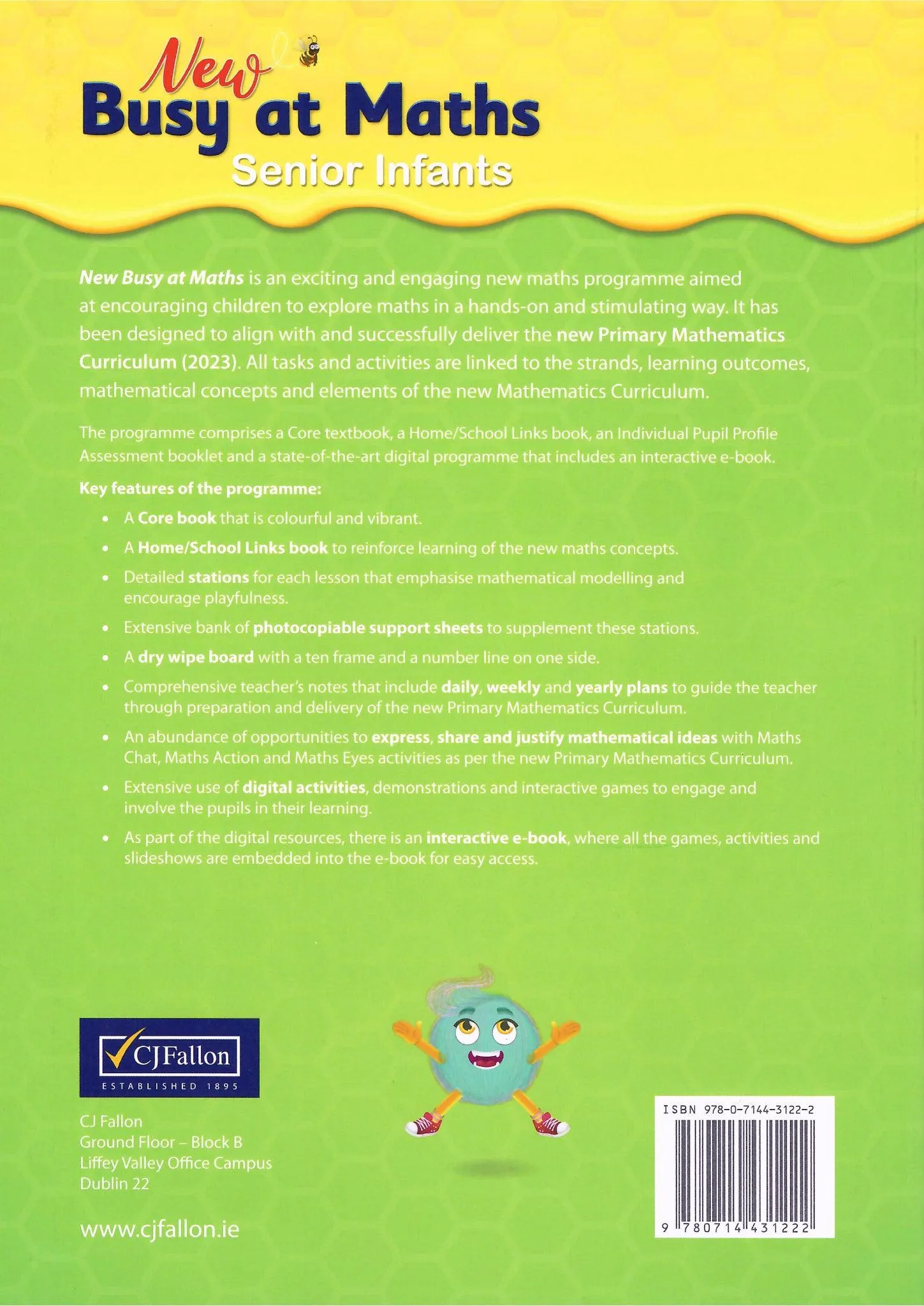 Busy at Maths - Senior Infants - Core Book & Links Book - Set - New Edition (2024)