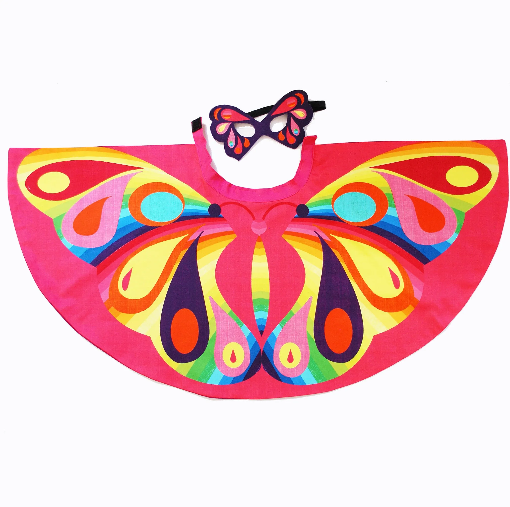 Butterfly Wings Cape and mask