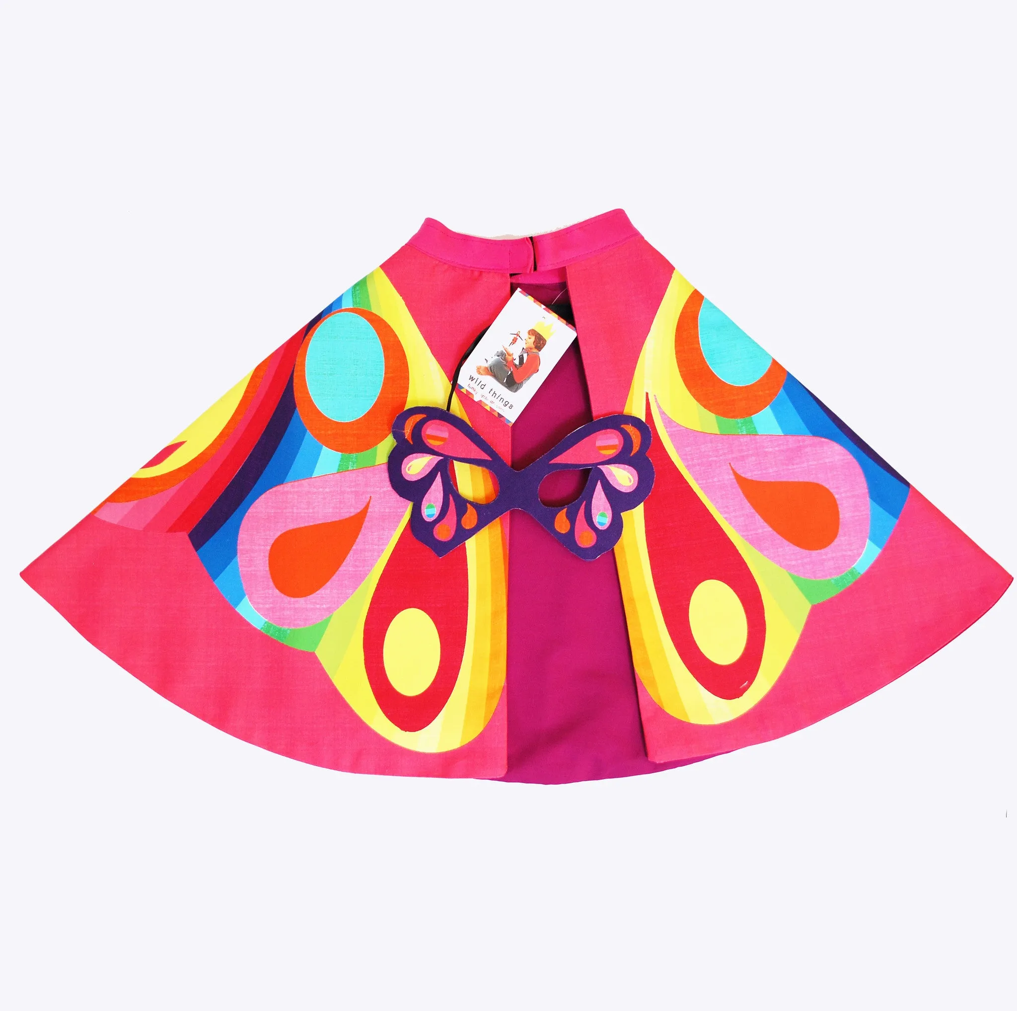 Butterfly Wings Cape and mask