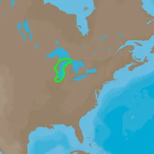 C-MAP 4D NA-D931 Lake Michigan [NA-D931]