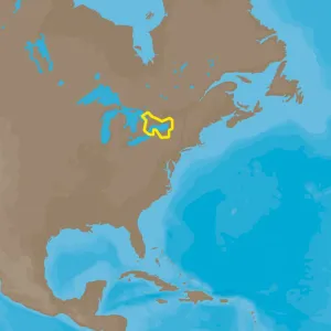 C-MAP  4D NA-D934 Lake Ontario and Trent Severn