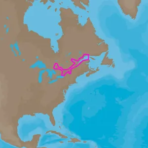 C-MAP  4D NA-D935 St Lawrence River