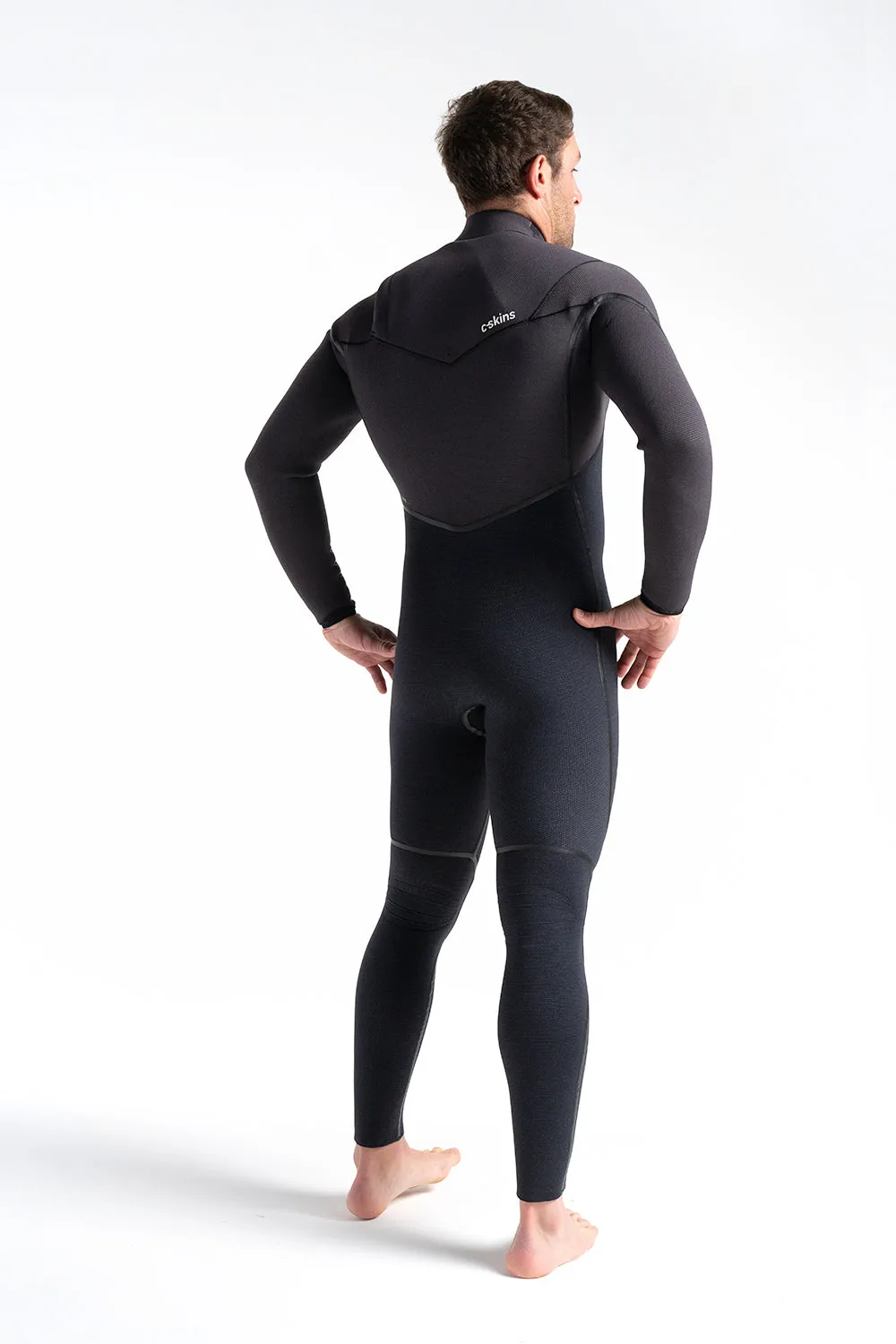 C-Skins Wired 5:4 Mens LQS Chest Zip Steamer Winter Wetsuit 2023