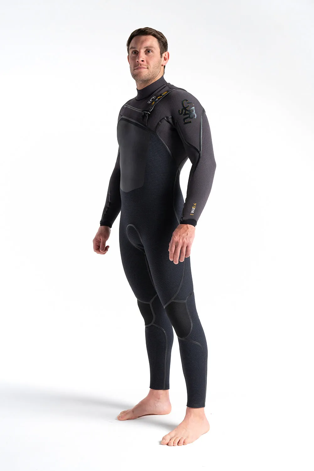 C-Skins Wired 5:4 Mens LQS Chest Zip Steamer Winter Wetsuit 2023
