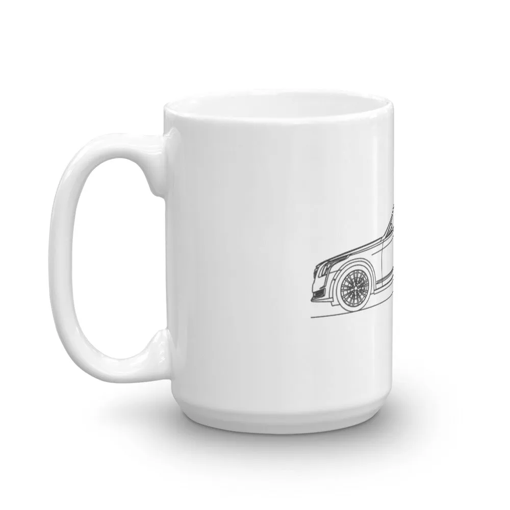 Cadillac CT6 Silhouette Mug