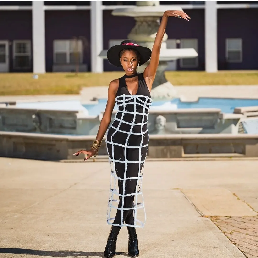 Cage Corset dress