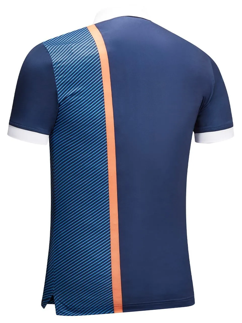 Callaway Mens X Bold Linear Print Polo T-shirt CGKS90A8- Dress Blue