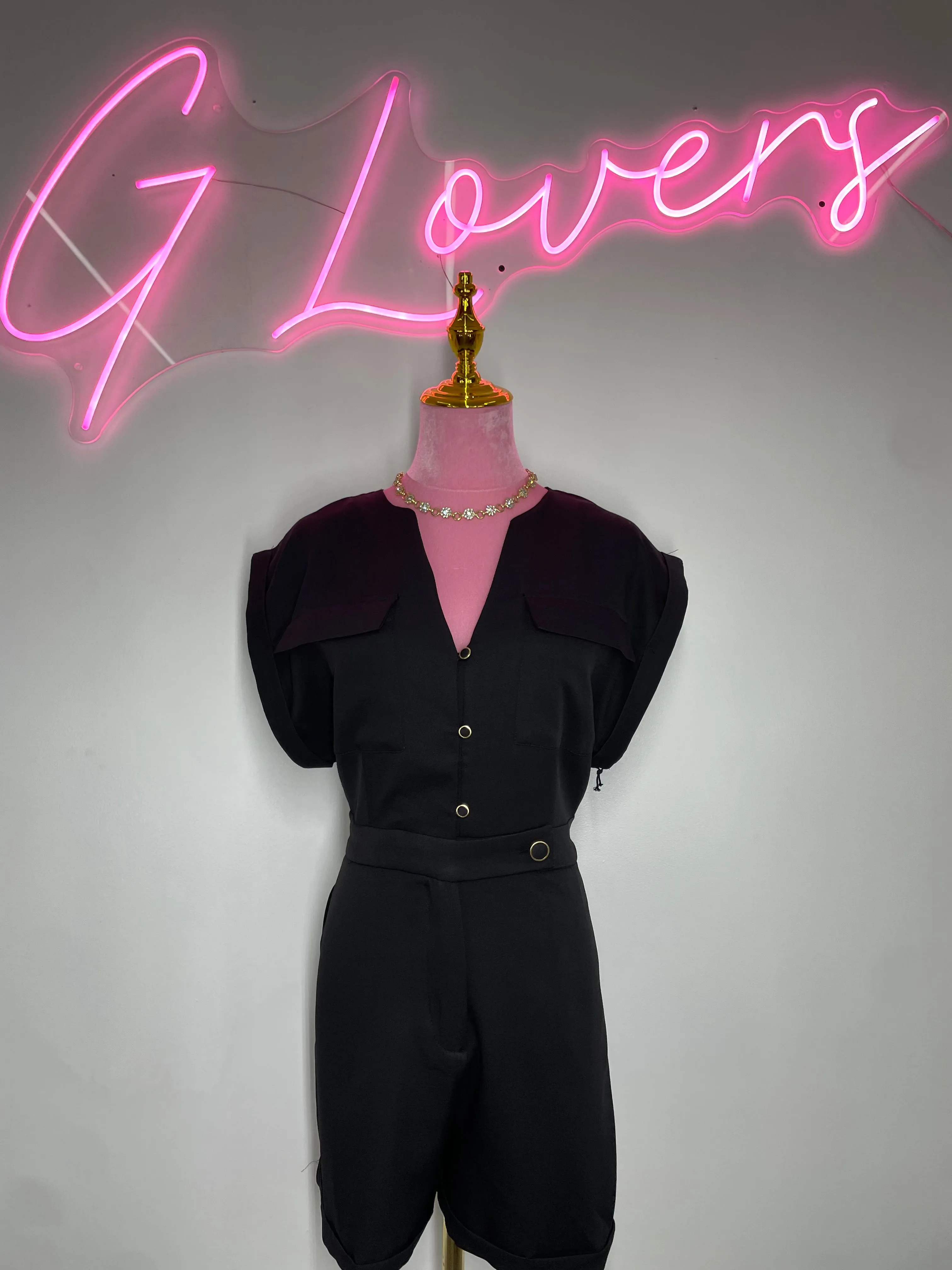 Camelia Romper